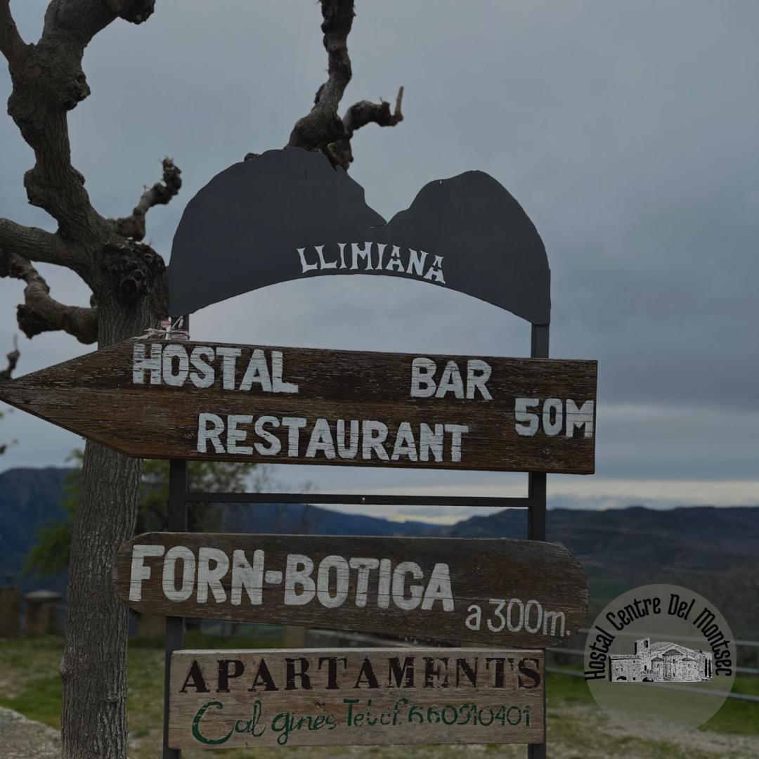 Hostal Centre Del Montsec Llimiana Kültér fotó